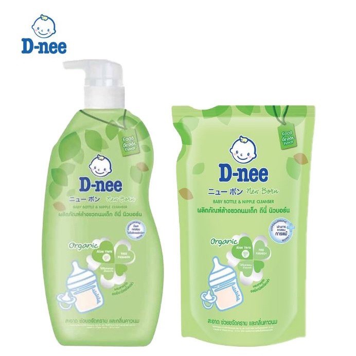 Nước rửa bình sữa Dnee hàng cao cấp Thái Lan [hàng công ty Đại Thinh]