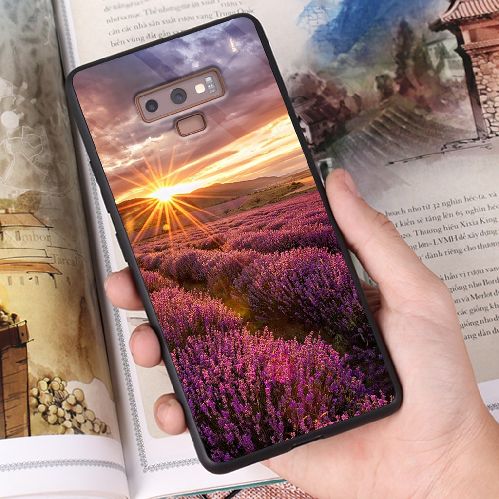 Ốp lưng kính CƯỜNG LỰC cao cấp SAMSUNG NOTE 8 - NOTE 9 / Nhiều hình 3D sắc nét cực đẹp (VIDEO QUAY THẬT)