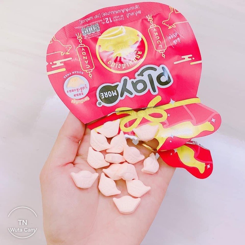 KẸO PLAY MORE THỎI VÀNG