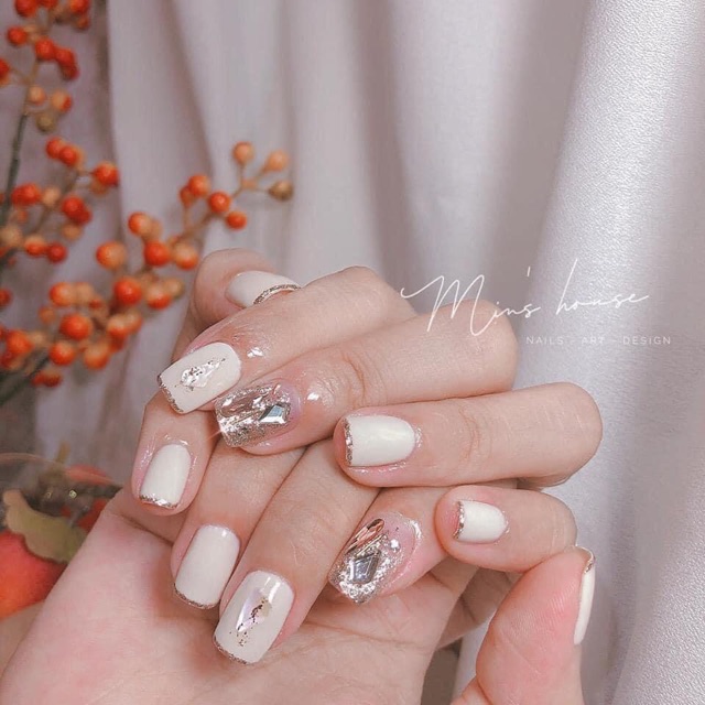 Sơn gel hot trắng sữa - phụ kiện nail