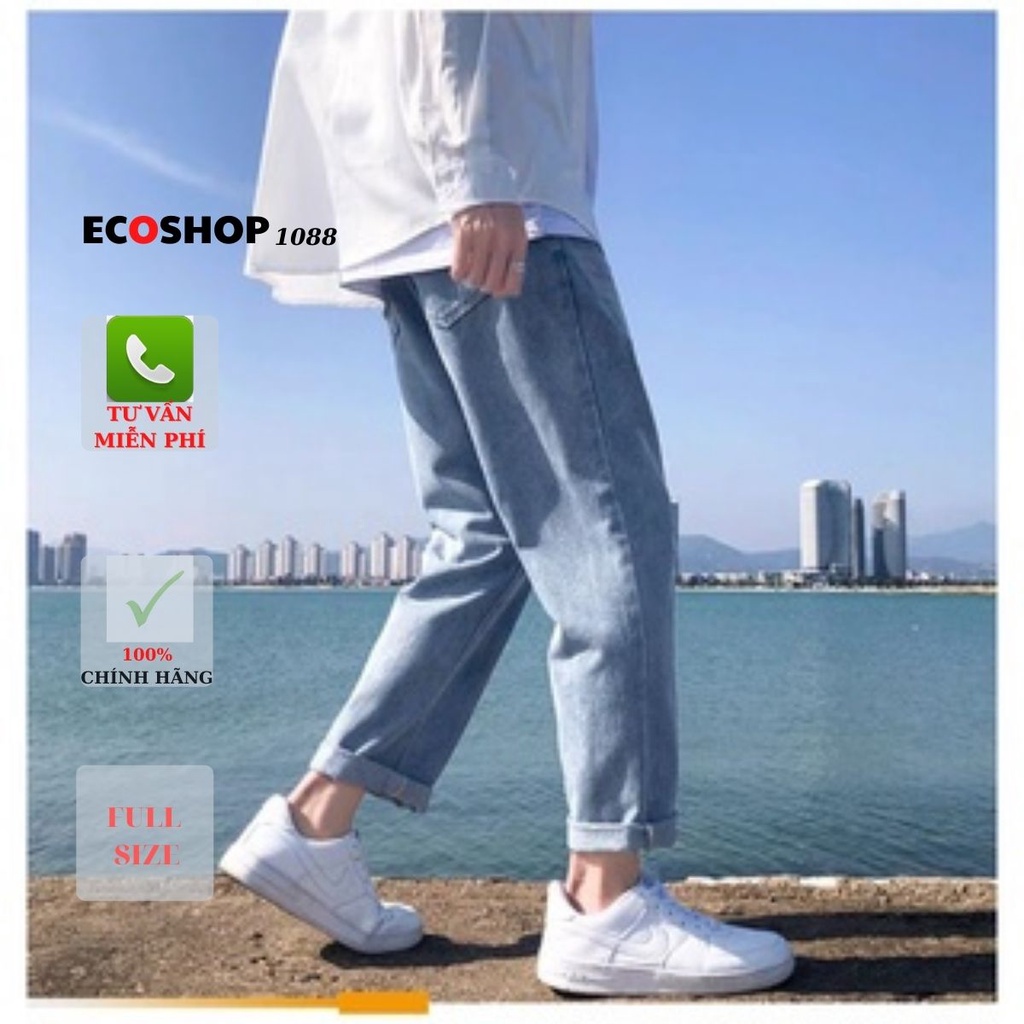 Quần bò jean nam nữ ống rộng quần jeans nam nữ unisex full size mẫu mới nhất 2021 TN Jean