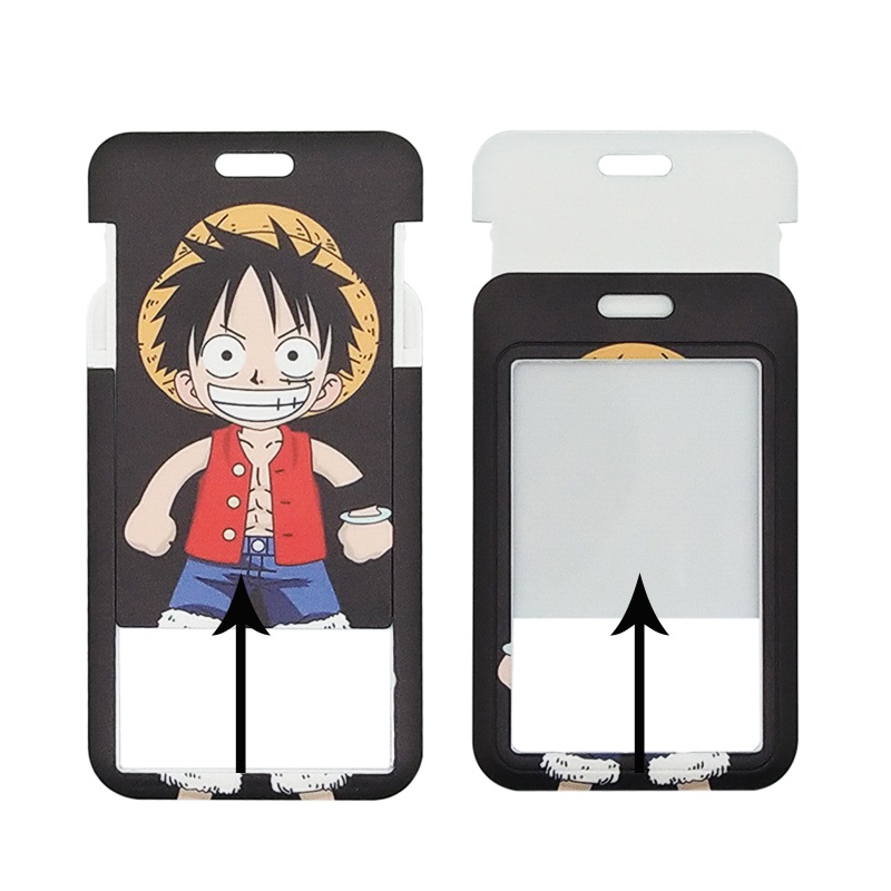 Dây Đeo Thẻ ID/Móc Khóa In Hình Nhân Vật Luffy Trong One Piece