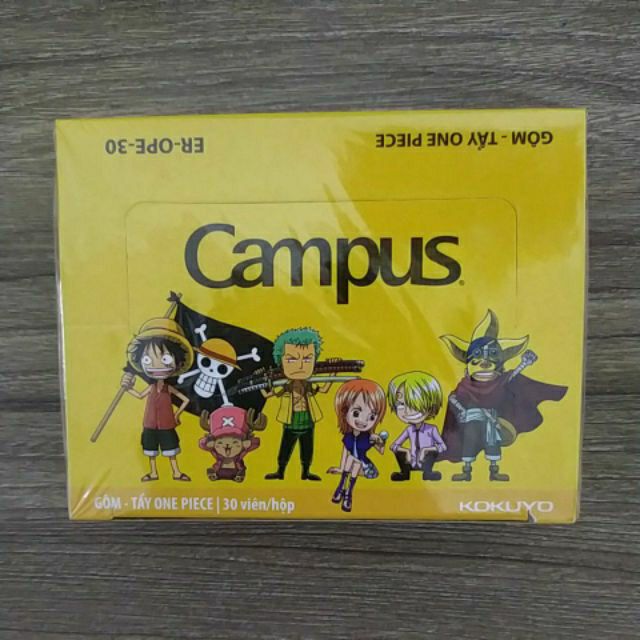 Gôm - Tẩy Campus One Piece ( ER-OPE-30 )