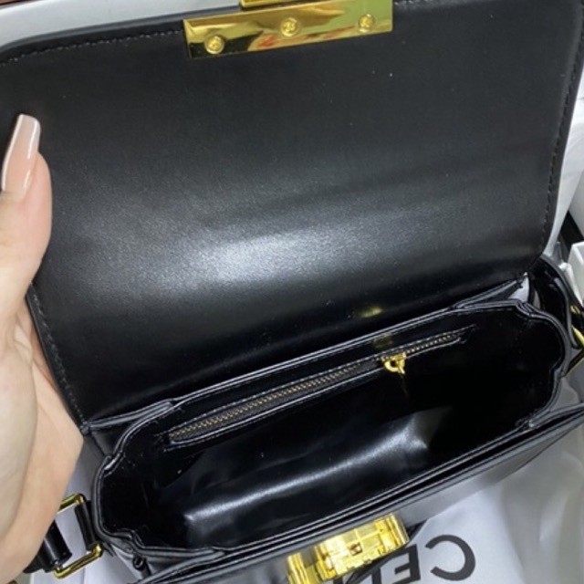 Túi kẹp nách CELINNEE da trơn hàng chuẩn, có sẵn