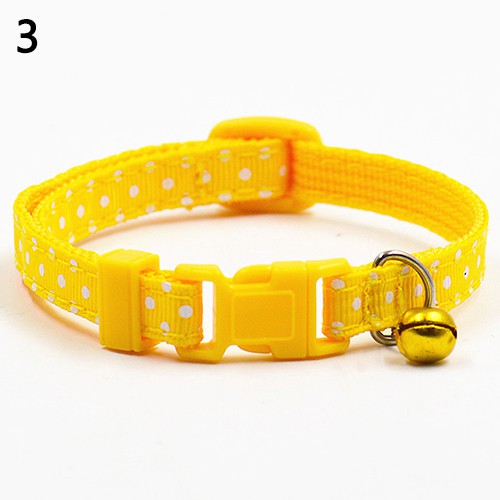 Vòng Cổ Họa Tiết Chấm Bi Cho Thú Cưng