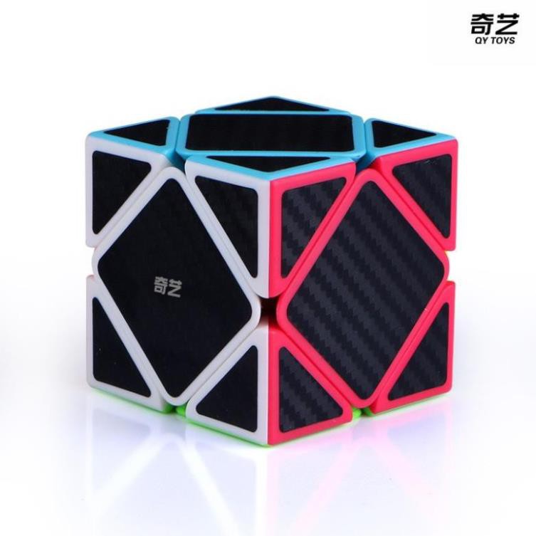 Rubik Carbon Qiyi Mofang 2x2 3x3 4x4 5x5 Tam Giác 12 Mặt, Skewb, Ivy lá phong cao cấp