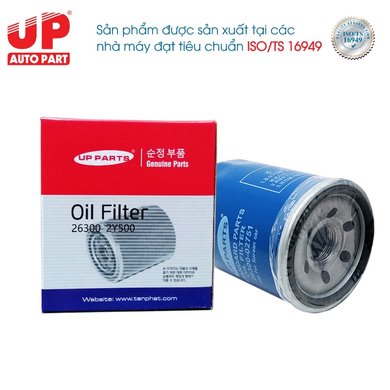 Lọc dầu động cơ KIA PRIDE, MORNING, PICANTO, SPECTRA và HYUNDAI GETZ