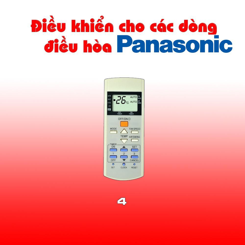 Điều khiển máy lạnh Remote điều hoà Panasonic đủ các mẫu HÀNG ĐẸP LOẠI CHẤT LƯỢNG TỐT PHÍM MỀM CHỐNG CHẢY NƯỚC