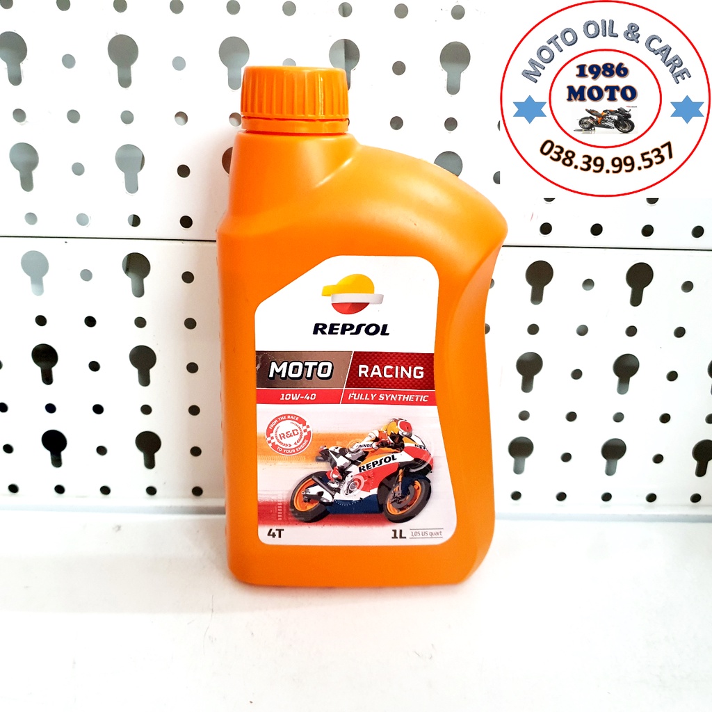 Nhớt tổng hợp cao cấp Repsol Racing 10W40 4T