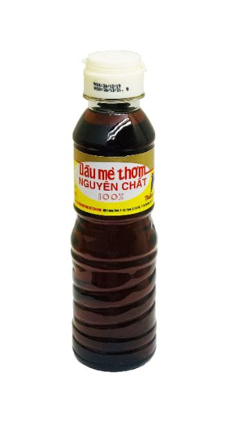 Dầu mè thơm nguyên chất 250ml. Dầu mè con ket Nakydaco 250ml