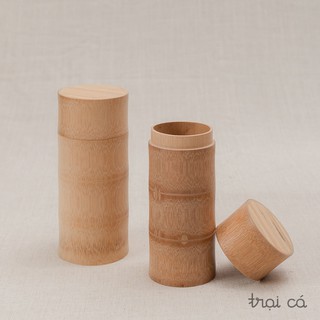 Hộp đựng trà hình đốt tre