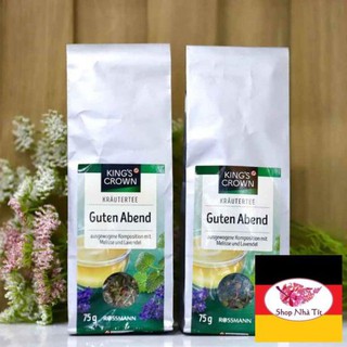 Trà thảo mộc King's Crown giúp ngủ ngon (hàng nội địa Đức)