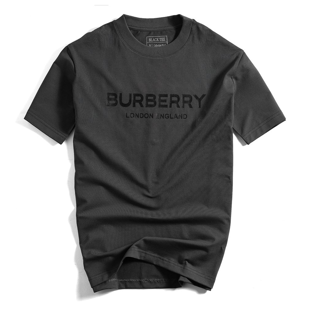 Áo thun nam xám tay ngắn cổ tròn Black Tee vải cotton cao cấp dành cho nam nữ TSBLT0024