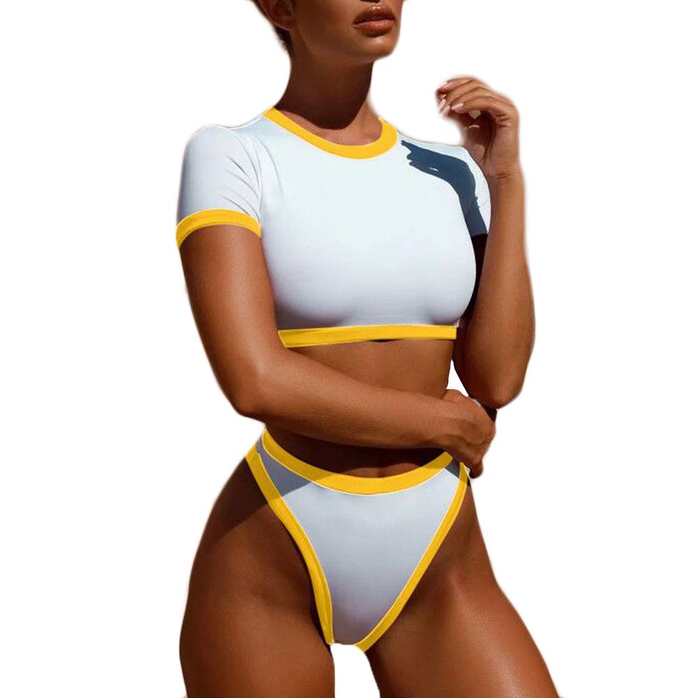 Bikini Màu Trơn Có Đệm Mút Gợi Cảm