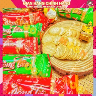 Combo 10 gói bánh quy đồng tiền Hải Việt bánh quy bơ sữa món ăn vặt tuổi thơ