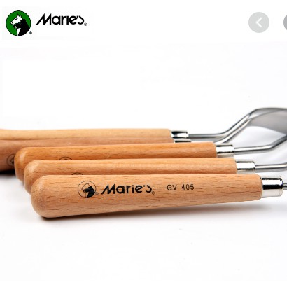 Bay Bộ Cán Gỗ Maries GV405 (Bộ 5 Cây)