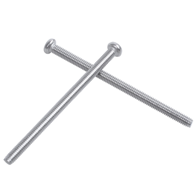M2.5 x 40mm Thép không gỉ Phillips Đầu tròn Vít bu lông 60 chiếc