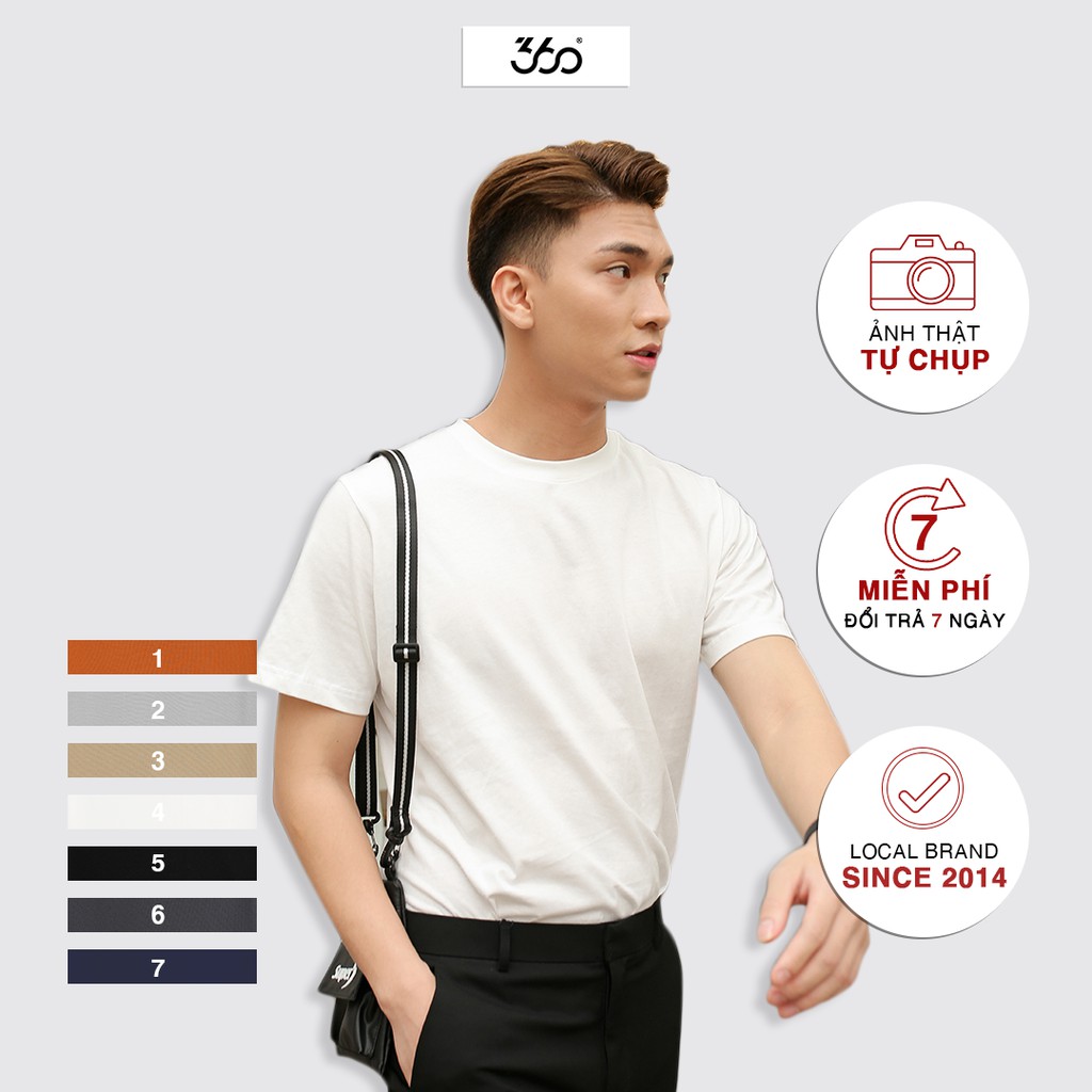 [Mã FAMALLT5 giảm 15% đơn 150K] Combo 3 áo thun trơn local brand 360 Boutique - APHTK201