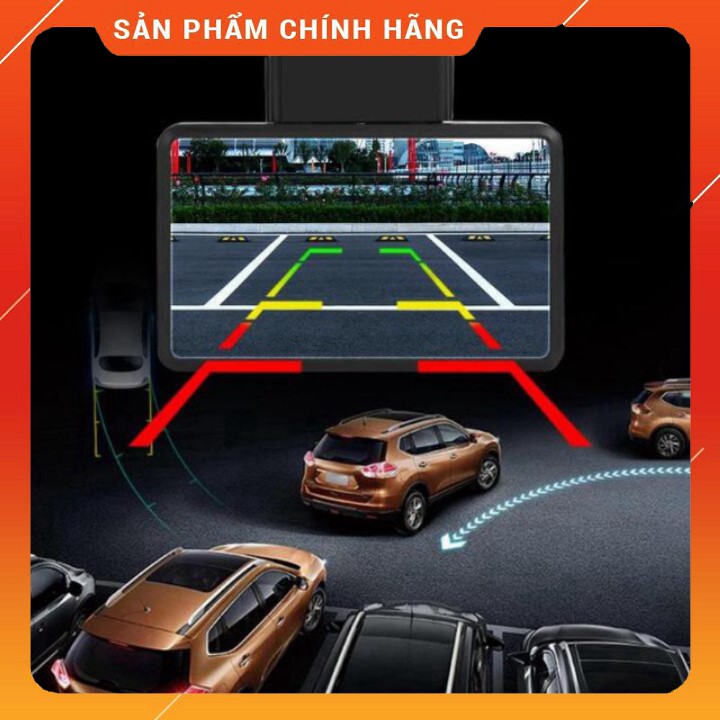 Camera hành trình ô tô Phisung K10 tích hợp camera sau Wifi GPS SM
