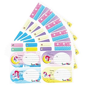Nhãn vở UNICORN Smart Kids-LP201 (4 nhãn /1 tập)