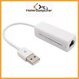 Cáp chuyển đổi usb ra lan, Biến cổng usb Thành cổng mạng Lan. Bảo hành 6 tháng.Home Computer