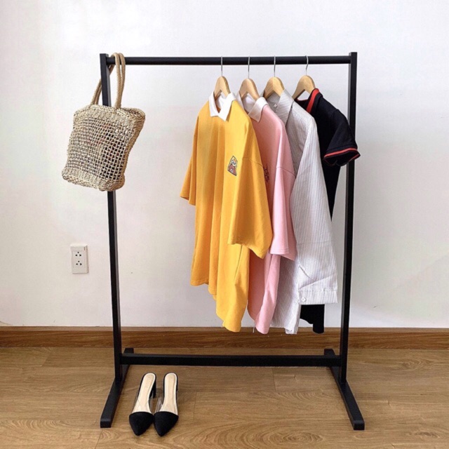Kệ Treo Quần Áo Đơn Style Hàn Quốc - Size L Màu Đen - Hàng Cao Cấp Loại 1 | BigBuy360 - bigbuy360.vn