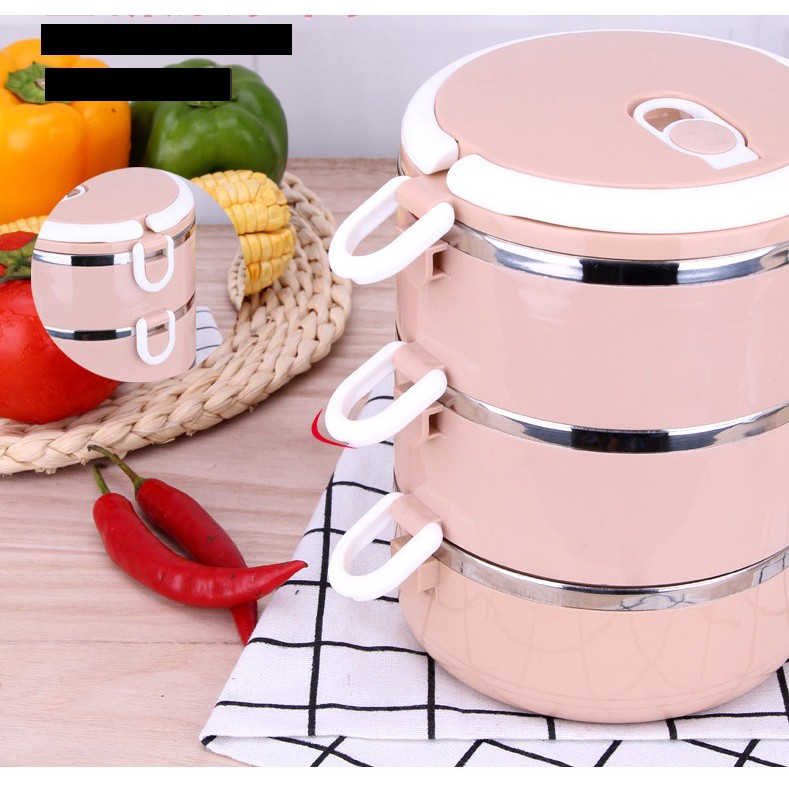 Hộp Cơm Giữ Nhiệt 4 Tầng