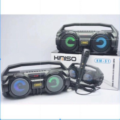 MT MAX Loa karaoke bluetooth SD-309 tặng kèm 2 micro cao cấp có 6 chế độ âm thanh, màn hình LED bảo hành 12 tháng