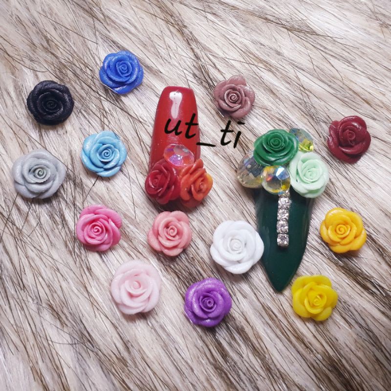 hoa bột mỹ nail (hồng nhỏ)