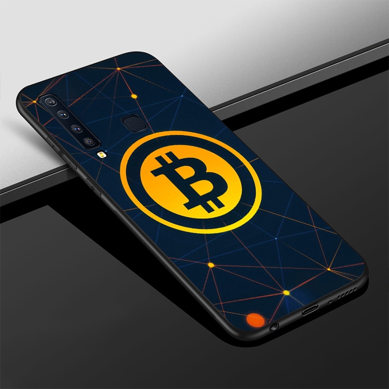 Ốp Lưng Điện Thoại Phong Cách Bitcoin Dành Cho Samsung Galaxy A10s A20s A20e A30s A40s A50s A70s A51 A71 A81