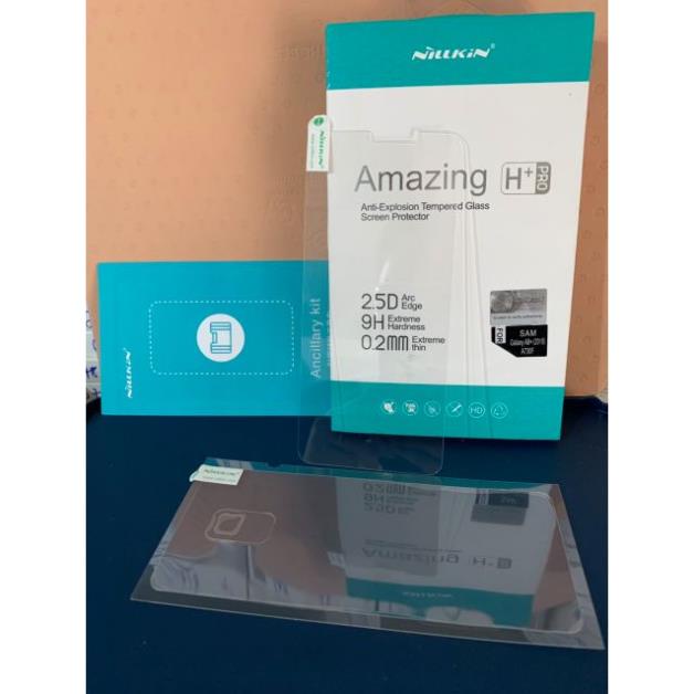 Kính cường lực nillkin H+ pro chính hãng cho samsung A8 plus