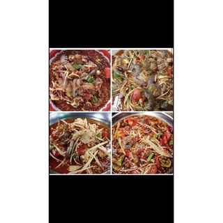 Mắm trộn gỏi đu đủ