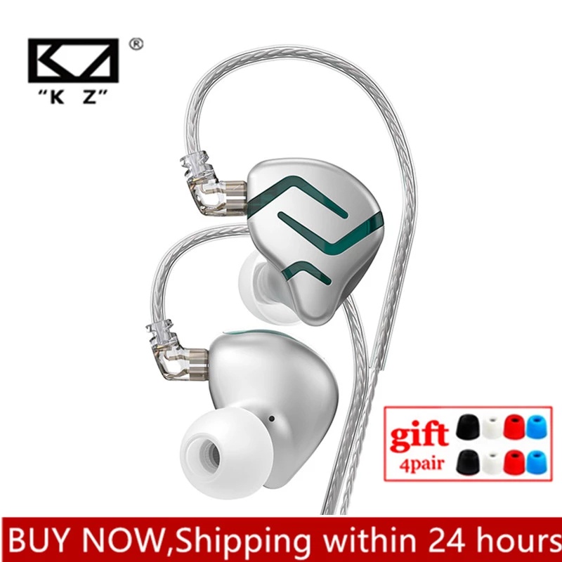 Tai Nghe Nhét Tai KZ ZES Tĩnh Điện + Mic Cho KZ EDX EDS EDC ZSN PRO DQ6S