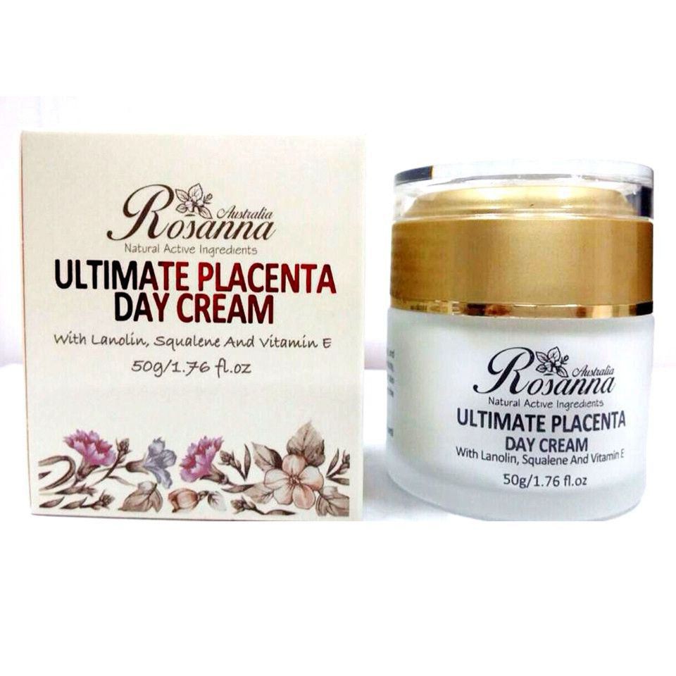 Kem dưỡng da ban ngày trẻ hóa trắng sáng da - Rosanna Ultimate Placenta Day Cream (50gr)