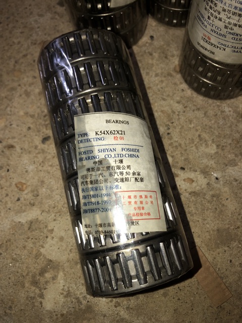 Sản phẩm gia đình làm: bi rọ 54/62/21 săm tin