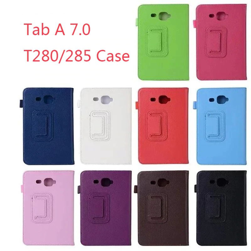 Bao da máy tính bảng nhiều màu dạng gập thời trang cho Samsung Galaxy Tab A 7.0 SM-T280 T285