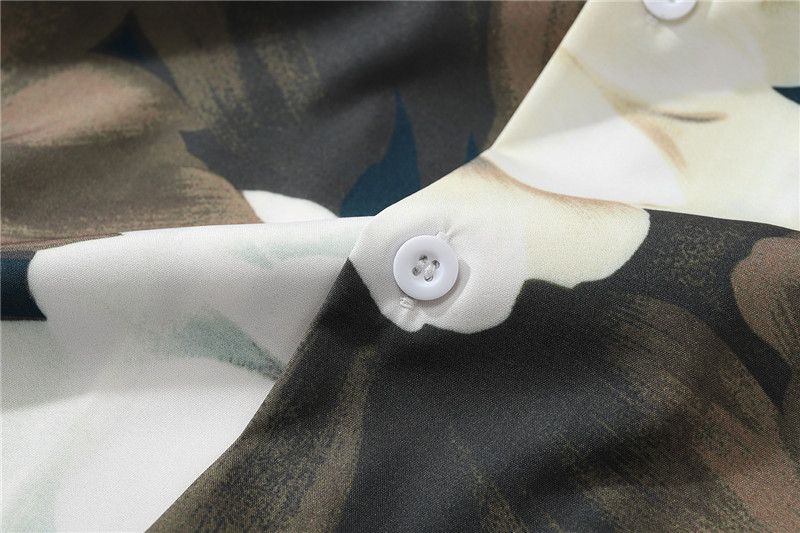 Áo Sơ Mi Nam Ngắn Tay Có Cổ In Hoa Thời Trang | BigBuy360 - bigbuy360.vn