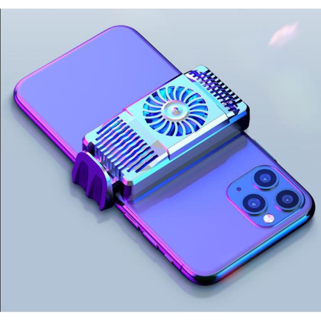 Quạt tản nhiệt điện thoại AH101 tản nhiệt sò lạnh giảm ngay 50 độ chơi game PUBG, Liên Quân…-Xgamingstore -dc4065