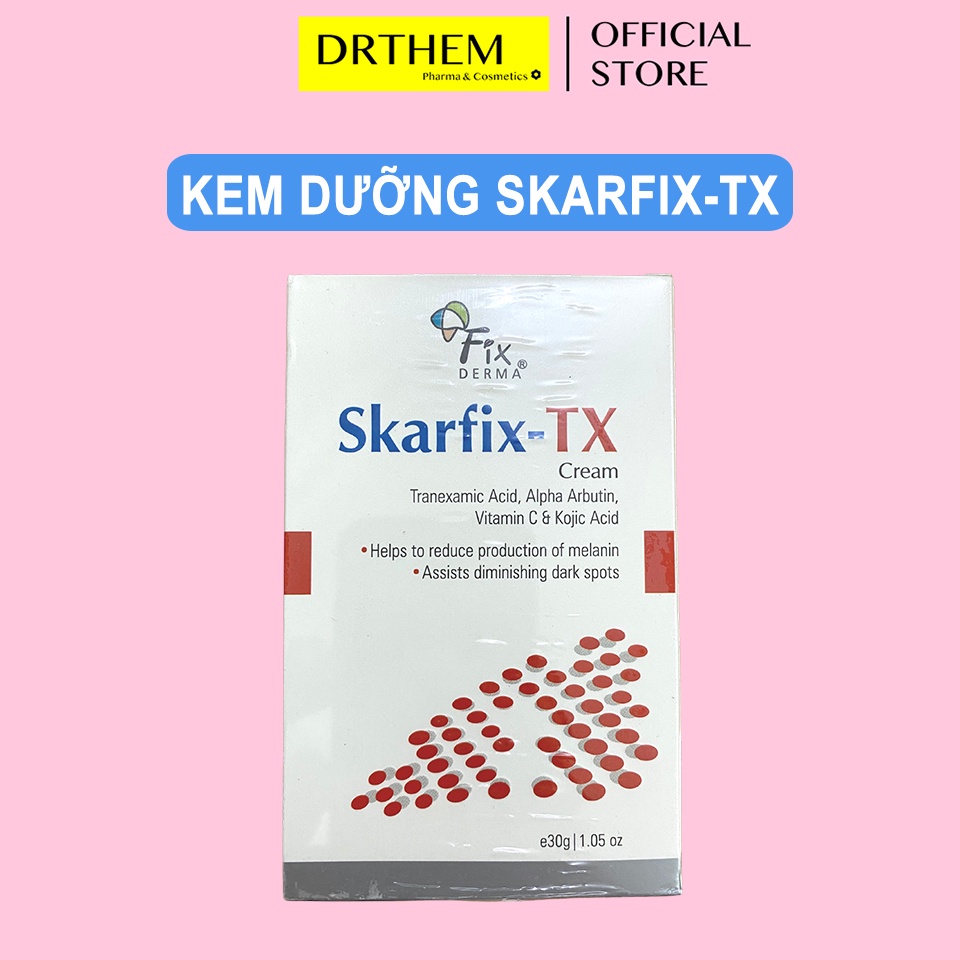 Fixderma Skarfix-Tx Cream 15G - Kem Giảm Thâm, Nám, Tàn Nhang, Đốm Đen