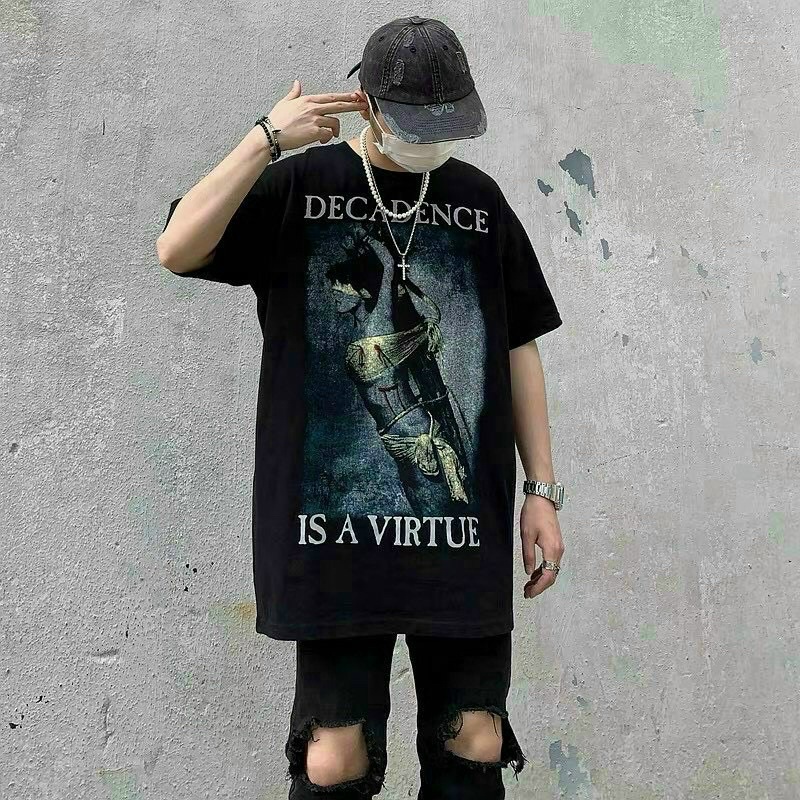ÁO THUN TAY LỠ COTTON 100% ISAVIRTUE