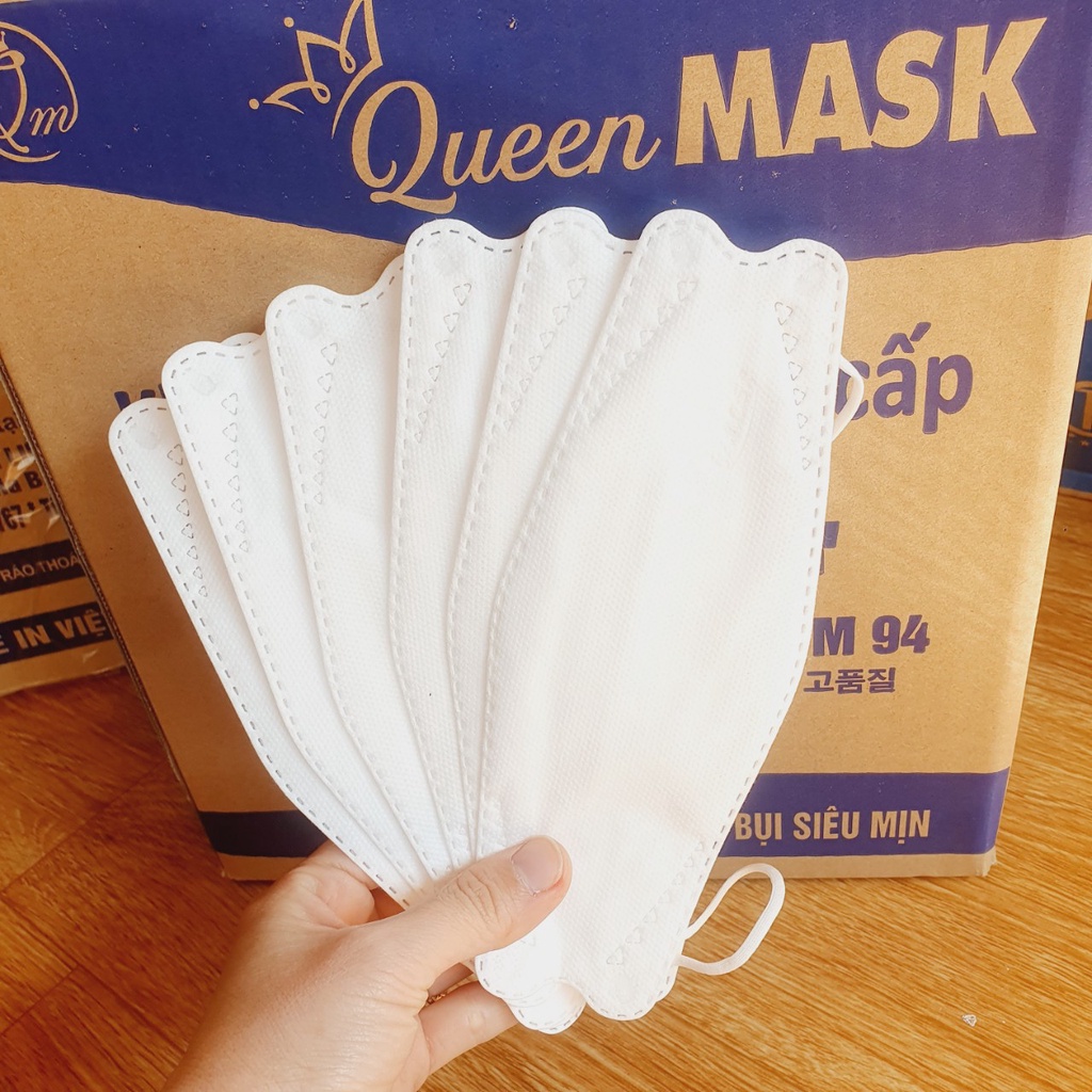 Thùng 300 chiếc Khẩu Trang KF94 Queen Mask