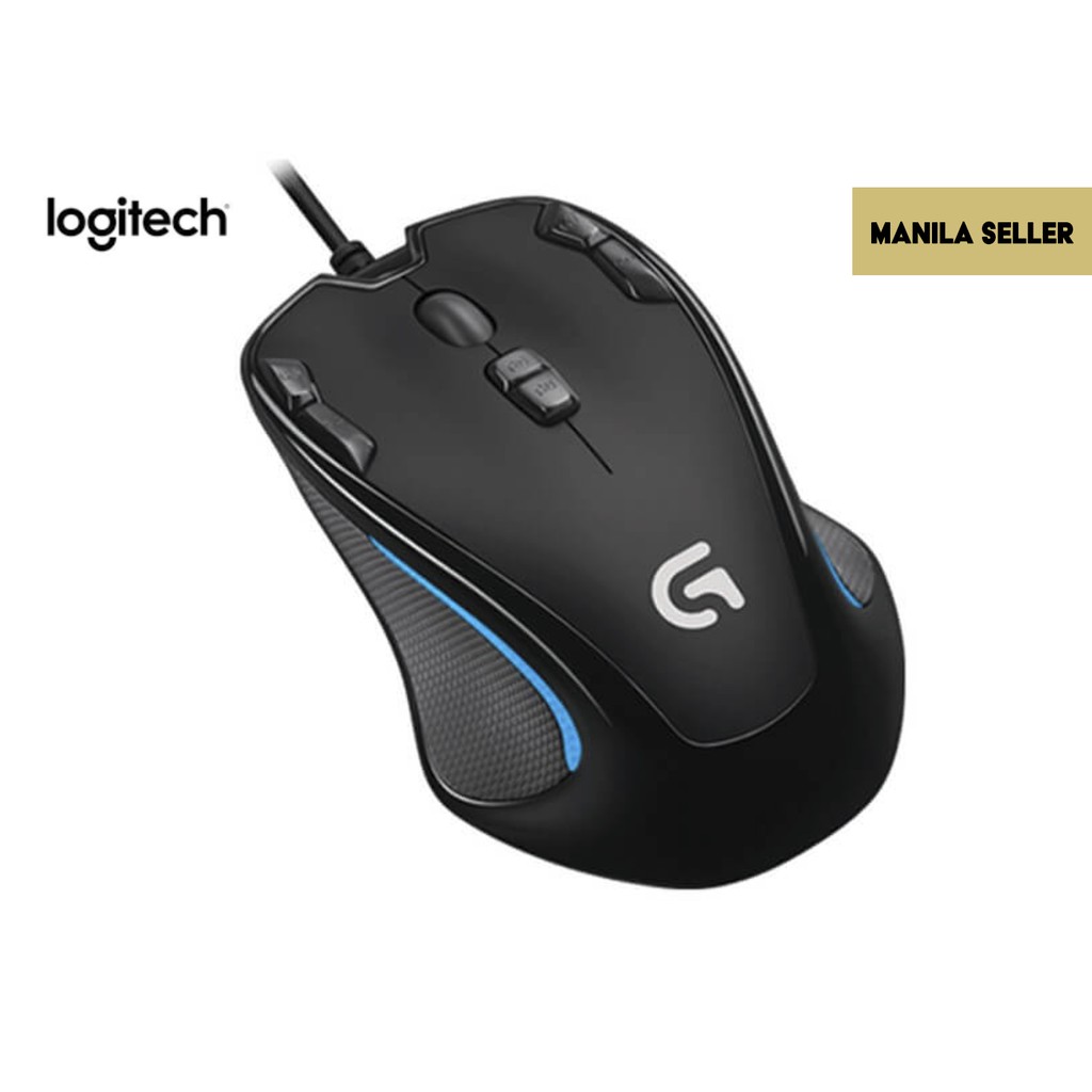 Logitech G300s Optical Gaming Mouse - Authentic wired racing game mechanical mouse eating chicken desktop macro