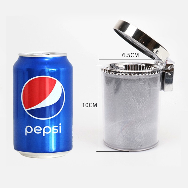 Đồ gạt tàn thuốc PECHAM có đèn led trang trí nội thất xe hơi đa năng
