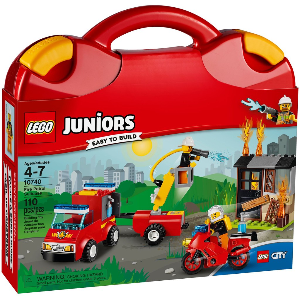 LEGO 10740 Juniors - Vali Tuần Tra Cứu Hỏa