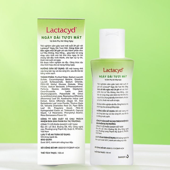 Dung dịch vệ sinh Lactacyd Lá Trầu Không 150ml - Coastlinecare Pharmacy