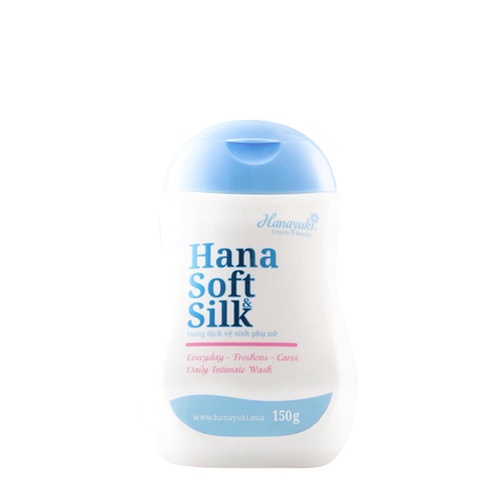 Dung dịch vệ sinh phụ nữ Hana Soft Silk Hanayuki 150g