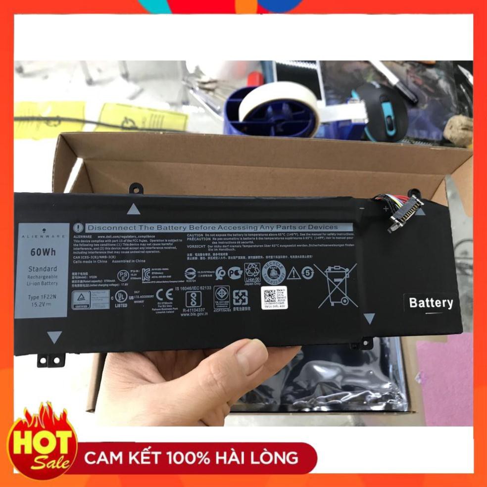 [Mã 273ELHA100K0 hoàn 7% đơn 500K]  HÀNG ZIN  Pin(Battery) Dell Alienware M15 M17 G5 5590 G7 7590 7790 1F22N Zin