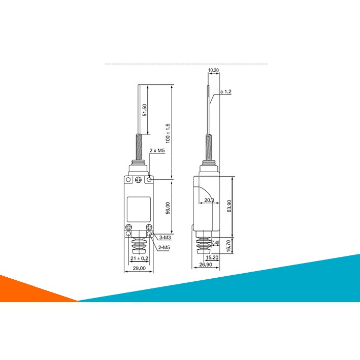 Công Tắc Hành Trình Moujen ME-8169