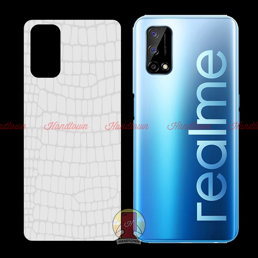 Dán PPF Mặt Lưng Realme Q2 Kính Cường Lực Dẻo Vân Cá Sấu / Hiệu Ứng Cầu Vồng / Trong Suốt Chống Va Đập Bảo Vệ Máy