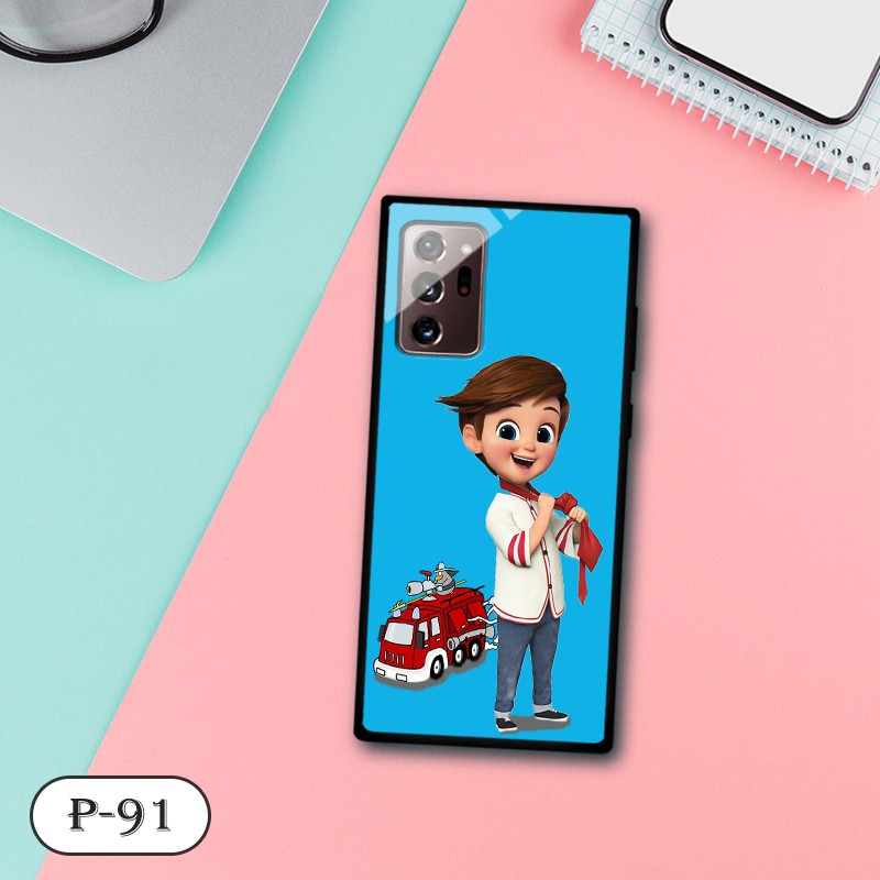 Ốp lưng kính 3D Samsung Note 20 Ultra- hình cute